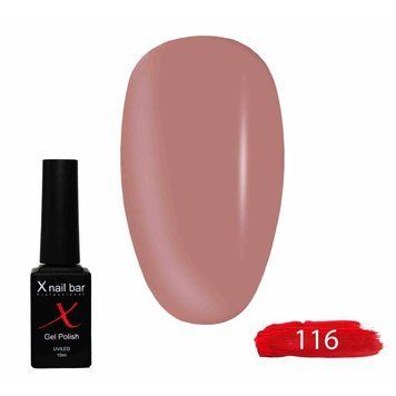 Гель-лак для ногтей X Nail Bar Professional 10 мл №116