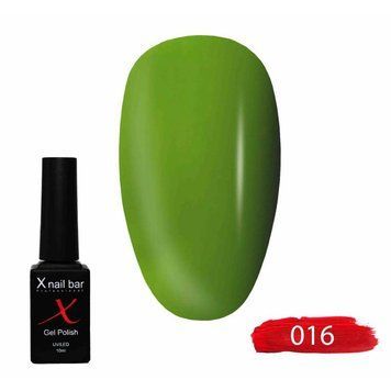 Гель-лак для ногтей X Nail Bar Professional 10 мл №016