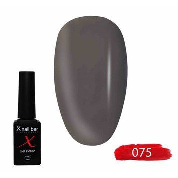 Гель-лак для ногтей X Nail Bar Professional 10 мл №075