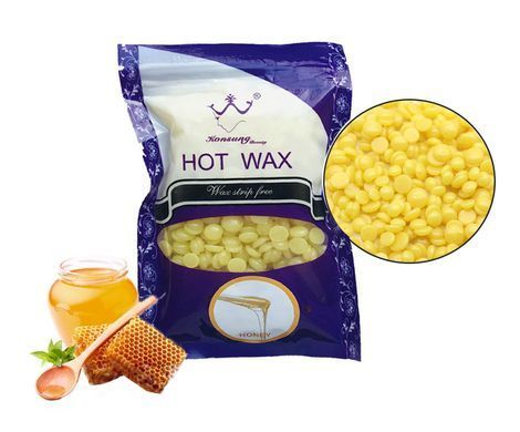 Горячий воск для депиляции в гранулах Hot Wax Мед 1000 г