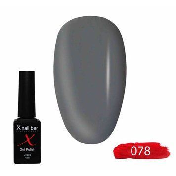 Гель-лак для ногтей X Nail Bar Professional 10 мл №078