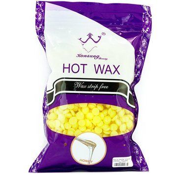 Горячий воск для депиляции в гранулах Hot Wax Мед 500 г