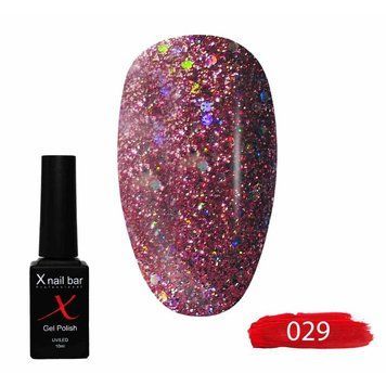 Гель-лак для ногтей X Nail Bar Professional 10 мл №029