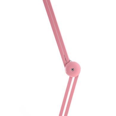 Лампа настольная на струбцине Working Lamp с кнопочным переключением, 24 Вт Розовая (лампа для мастера маникюра)