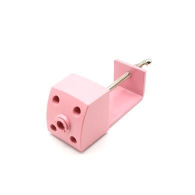 Лампа настольная на струбцине Working Lamp с кнопочным переключением, 24 Вт Розовая (лампа для мастера маникюра)
