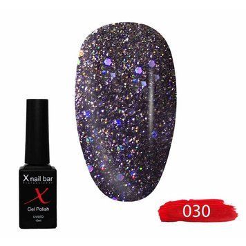 Гель-лак для ногтей X Nail Bar Professional 10 мл №030