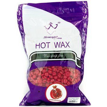 Горячий воск для депиляции в гранулах Hot Wax Гранат 500 г