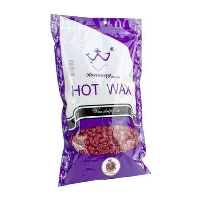 Горячий воск для депиляции в гранулах Hot Wax Гранат 500 г