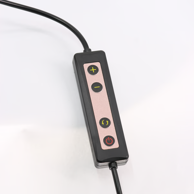 Бестеневая лампа на струбцине бестеневая MOON HD-M6X, 400х200х40 мм, 20 Вт, 1800 Лм Черная (лампа для мастера маникюра)