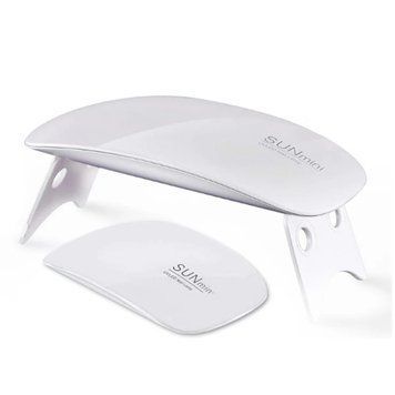 Компактна лампа для манікюру Sun mini LED+UV 6 Вт (білий)