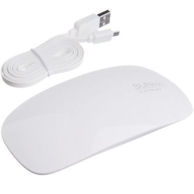 Компактна лампа для манікюру Sun mini LED+UV 6 Вт (білий)