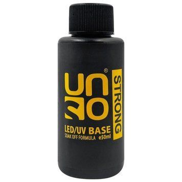 Каучуковая база UNO Strong, 50 мл (база для маникюра)