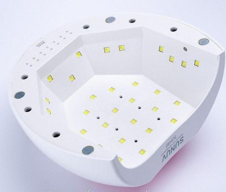 Лампа для маникюра Sun 2C LED+UV гибридная 48 Вт пластиковая внутренность (белый)