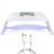 Лампа для маникюра портативная Sun BQ-3T LED+UV гибридная 36 Вт (белый)