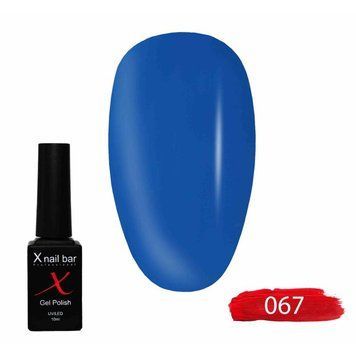 Гель-лак для ногтей X Nail Bar Professional 10 мл №067