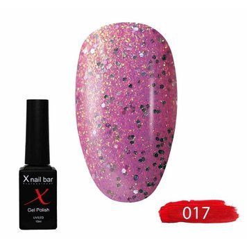 Гель-лак для ногтей X Nail Bar Professional 10 мл №017