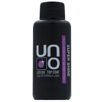 Топ для маникюра UNO Super Shine no cleanse, 50 мл без липкого слоя