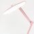 Настольная светодиодная лампа на струбцине Working Lamp с сенсорным переключением, 24 Вт Розовый