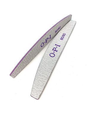 Пилка для ногтей OPI абразив 80/80