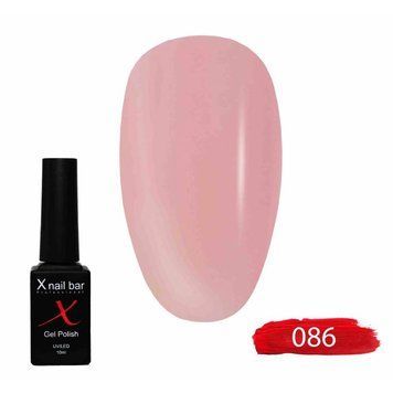 Гель-лак для ногтей X Nail Bar Professional 10 мл №086