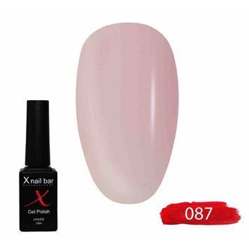 Гель-лак для ногтей X Nail Bar Professional 10 мл №087