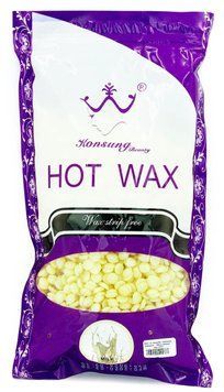 Горячий воск для депиляции в гранулах Hot Wax Молоко 300 г