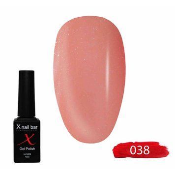 Гель-лак для ногтей X Nail Bar Professional 10 мл №038