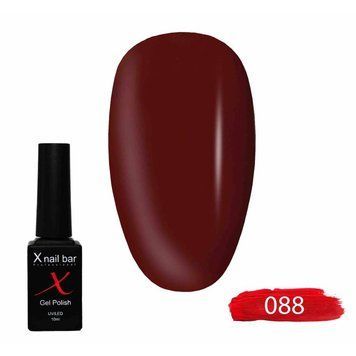 Гель-лак для ногтей X Nail Bar Professional 10 мл №088