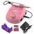 Фрезер для маникюра Nail Master ZS-603 65 Вт 45000 об/мин с педалью (розовый)