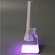 Портативна LED+UV лампа-ліхтарик для манікюру з підставкою YZ04, 18 Вт Білий