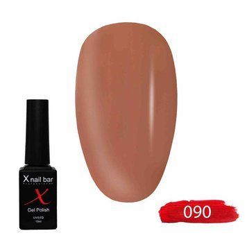 Гель-лак для ногтей X Nail Bar Professional 10 мл №090