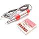 Фрезер для маникюра Nail Master ZS-603 65 Вт 45000 об/мин с педалью (красный)