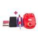 Фрезер для маникюра Nail Master ZS-603 65 Вт 45000 об/мин с педалью (красный)