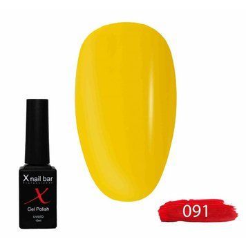 Гель-лак для ногтей X Nail Bar Professional 10 мл №091