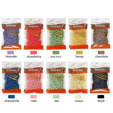Горячий воск для депиляции в гранулах Hard Wax Beans Шоколад 100 г