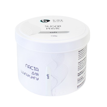 Мягкая сахарная паста для шугаринга Total Beauty "Soft" 750 г