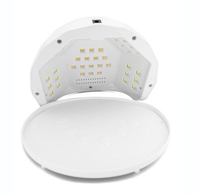 LED+UV Лампа для манікюру SUN MJ27, 288 Вт Білий