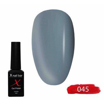 Гель-лак для ногтей X Nail Bar Professional 10 мл №045