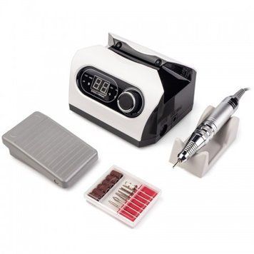 Фрезер для маникюра и педикюра Nail Drill ZS-717 65 Вт 45 000 об/мин с педалью (белый)
