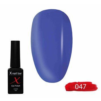 Гель-лак для ногтей X Nail Bar Professional 10 мл №047