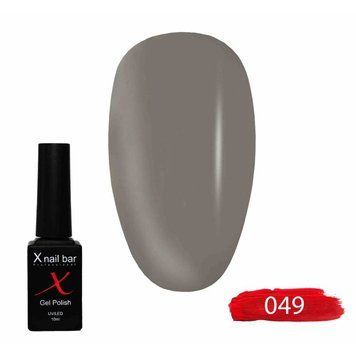 Гель-лак для ногтей X Nail Bar Professional 10 мл №049