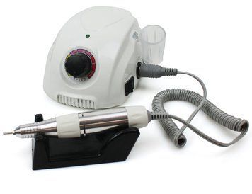 Фрезер для маникюра и педикюра Drill Pro DM-212 35 000 об/мин 65 Вт с педалью (белый)