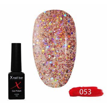 Гель-лак для ногтей X Nail Bar Professional 10 мл №053