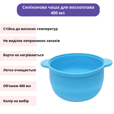 Набор для депиляции с воском в гранулах Konsung Hot Wax 500g (силиконовая чаша, гель от вросших волос, масло, тальк, шпатели)