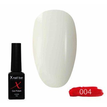 Гель-лак для ногтей X Nail Bar Professional 10 мл №004