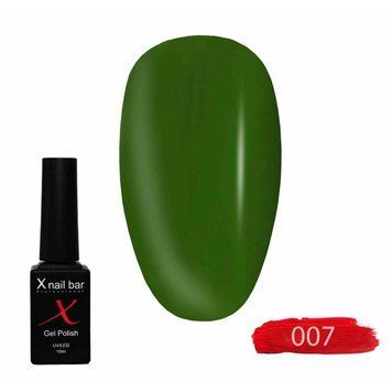 Гель-лак для ногтей X Nail Bar Professional 10 мл №007