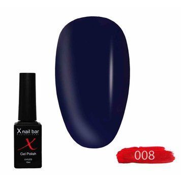 Гель-лак для ногтей X Nail Bar Professional 10 мл №008