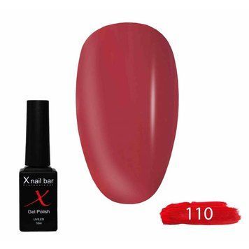 Гель-лак для ногтей X Nail Bar Professional 10 мл №110