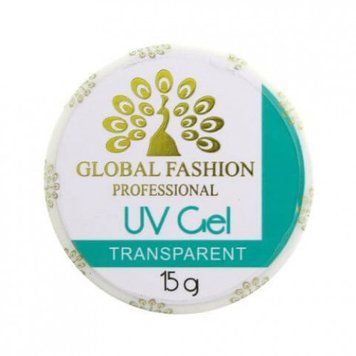 Гель для наращивания Global Fashion Transparent (Прозрачный) 15 г