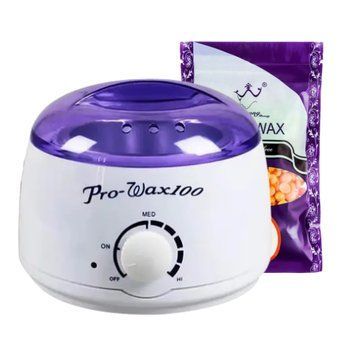Набор для депиляции Банковой воскоплав с терморегулятором + Воск Hot Wax 100 г